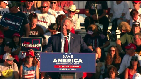 Joe Lombardo Remarks at Save America Rally in Minden, NV - 10/8/22