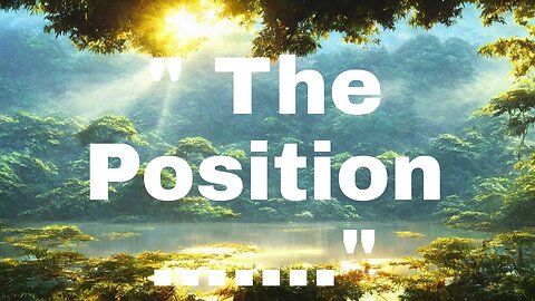 " The Position....."Rumble #quotes