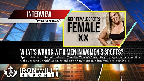 What's Wrong with Men in Women's Sports?: April Hutchinson