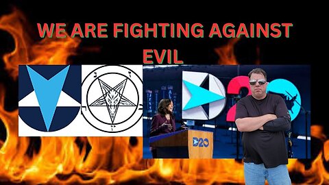 We are Fighting against EVIL!