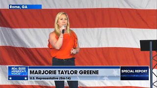 Rep. Greene Calls for Oversight and Investigations Once Republicans Take Back the House