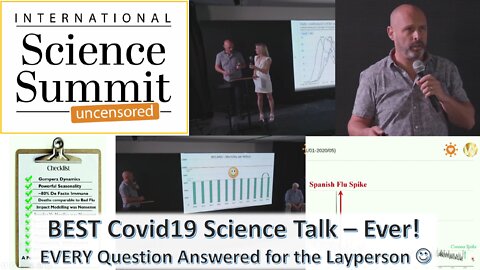 The BEST Covid19 Science Talk Ever - EVERY Question Answered for the Layperson!