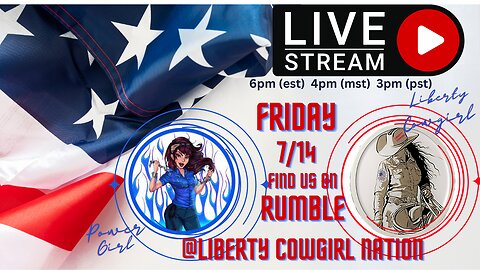 LIBERTY LOUNGE - "OPEN-SOURCE INFORMATION UPDATE" with Hosts Liberty Cowgirl and Power Girl