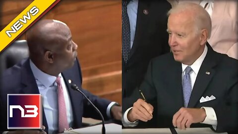 THIEF! Joe Biden Caught RED HANDED By Tim Scott Stealing His Police Reform Bill