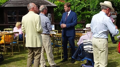 Tobias Ellwood speaking in Salisbury 23rd June 2023: Part 2 - Q and A