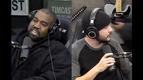 Kanye West Walks Out of Tim Pool’s Timcast IRL Podcast
