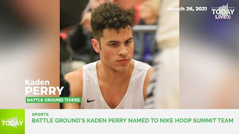 Battle Ground's Kaden Perry named to Nike Hoop Summit Team