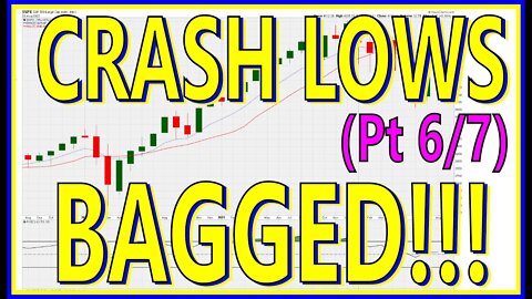 🔴 Stocks + Crypto 2020 Market Crash Lows Bagged! High VIX = Massive Swing Trades [ Part 6/7 ] 💪 💰