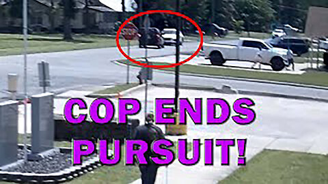 Officer Uses Car To Stop Fleeing Suspect On Video! LEO Round Table S08E76