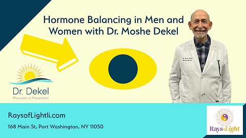 Hormone Balancing in Men and Women by Dr. Moshe Dekel