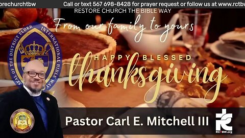 Early Morning Prayer Thanksgiving Day 2023