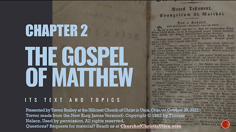 The Gospel of Matthew, Chapter 2