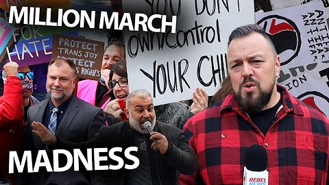 Parents and LGBTQ activists clash at Calgary #1MillionMarch4Children rally