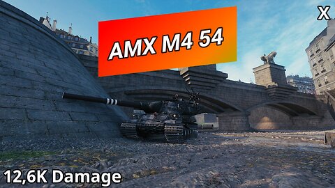 AMX M4 mle. 54 (12,6K Damage) | World of Tanks
