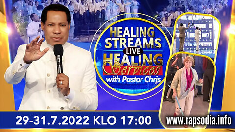 Healing Streams – Parantumiskokoukset Pastori Chrisin kanssa 30.7.2022