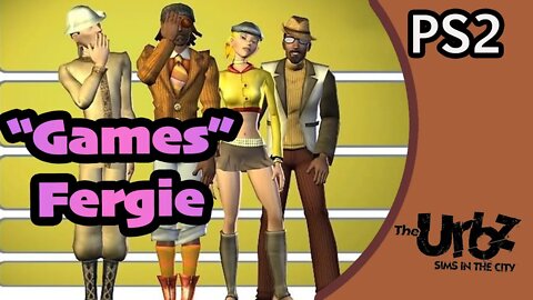 "Games" by Black Eyed Peas | Fergie Chorus Lyrics Music Video #shorts [Urbz Sims in the City]