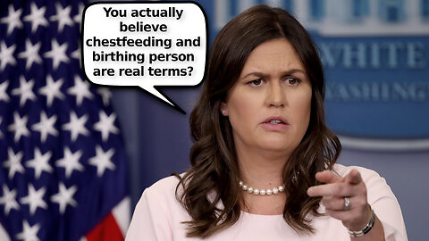 Sarah Huckabee Sanders Bans Tranny “Inclusive” Language From AR State Documents, Leftists Lose It