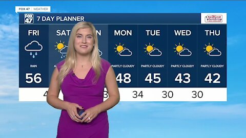 Noon Weather Forecast 10-29