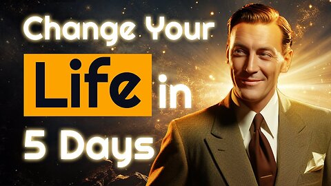 Neville Goddard - With God, Everything is Possible - This secrets will change your life in 5 days