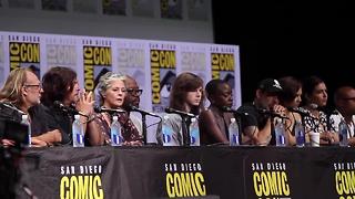 AMC's Walking Dead panel intro at Comic-Con