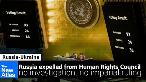 UN Vote Russia out of Human Rights Council - No Investigation, No Impartial Ruling