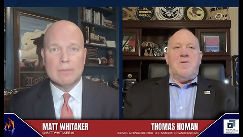Tom Homan, former Director of ICE joins Liberty & Justice Season 3, Episode 1.