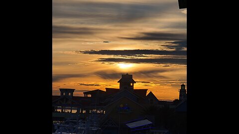 Destin Florida at sunset