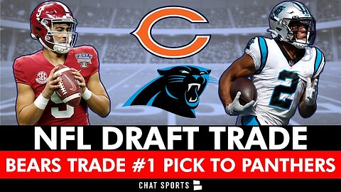 NFL News: Bears Trade #1 Pick In 2023 NFL Draft To Panthers For Picks & DJ Moore