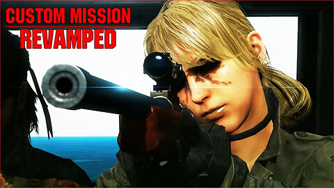 Modded MGS 5 - Custom Mission (Cloaked in Silence) + Quiet as Sniper Wolf Mod