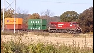 Canadian Pacific Stack Train Wisconsin Dells