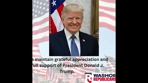 We stand with you, President Trump!