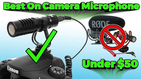 Best On Camera Microphone Under $50 2020 - Part 1 - Maven Mini Microphone for Cameras