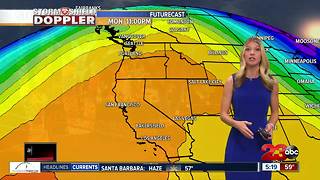 Warm and dry conditions continue next week