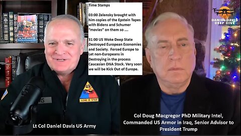 Col MacGregor: US Destroyed European Economy and Society, Forced Europeans Let Brown People In