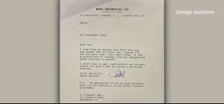 Letter to sack original Beatles drummer up for auction
