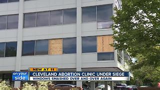 Cleveland abortion clinic under siege