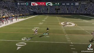 Adam With The Nice Touchdown Catch! Madden 21