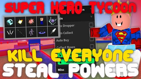 (2023 Pastebin) The *BEST* Super Hero Tycoon Script! Auto Drop, Auto Collect, and more!