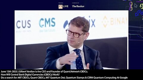 CBDCs | How Will Central Bank Digital Currencies Work? The CEO of Quant.Network Gilbert Verdian, Lead World Economic Forum Advisor Yuval Noah Harari & The General Manager of the Bank of International Settlements Agustín Carstens Explain