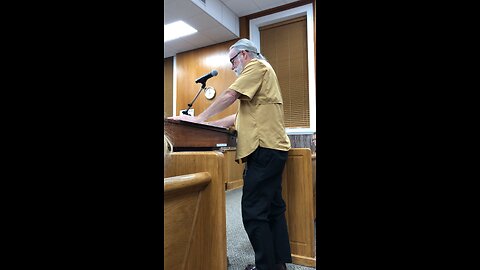Jefferson County TN CC meeting 10/16/23 David Seal comments