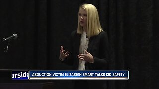 Elizabeth Smart speaking at FACE Conference