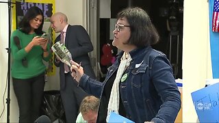 Senator Amy Klobuchar dominates at satellite Iowa Caucus in St. Petersburg