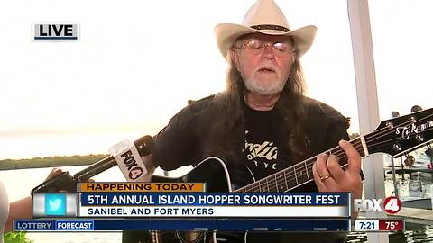 5th annual Island Hopper Songwriter Fest continues in Downtown Fort Myers - 7am live report