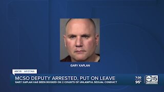 MCSO deputy arrested, put on leave for unlawful sexual conduct