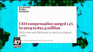 Tackling CEO Compensation: Totals Going Up As Millions Out Of Work
