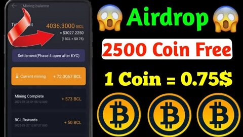Bitcoin Legend App Withdraw Update || BCL Token Sell || Instant Receive Free Airdrop #freeairdrop