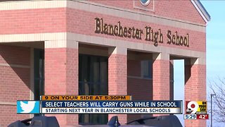 Blanchester school board approves arming some staffers