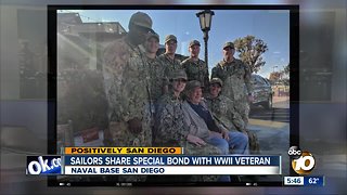 San Diego sailors share special bond with WWII veteran