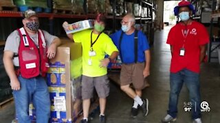 South Florida Red Cross volunteers in Louisiana providing relief in Hurricane Laura aftermath