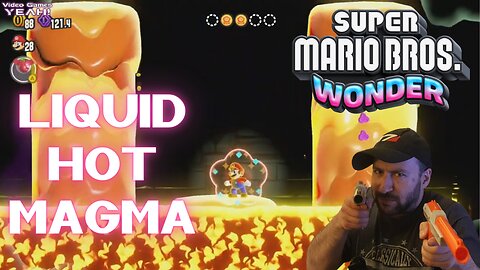 Liquid Hot MAGMA | Super Mario Bros. Wonder [World 6]